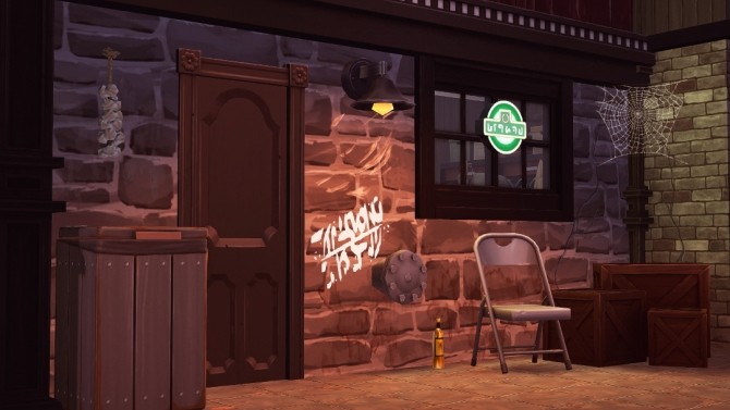 Sims 4 Cooper’s Bar & Bowling Alley at Jenba Sims