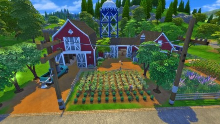 Finch’s farm by Arthur at Les Sims4
