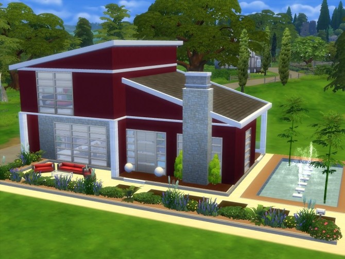 Sims 4 Sunnybanks house by Lenabubbles82 at Mod The Sims