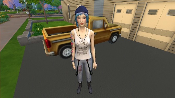 Sims 4 Chloe Price from Life is Strange by luizgofman at Mod The Sims
