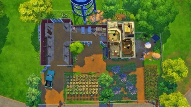 Sims 4 Finchs farm by Arthur at Les Sims4