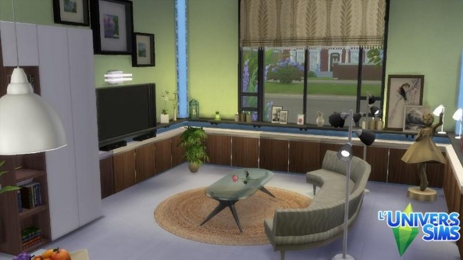 Sims 4 Multimat house by Falco at L’UniverSims
