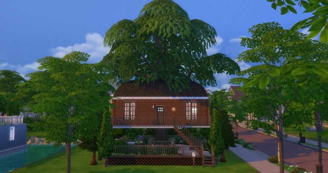 Sims 4 The Treehouse by Innamode at Mod The Sims
