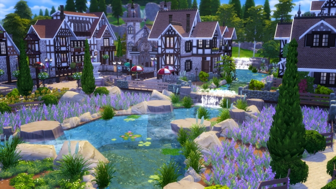 french country decor sims 4