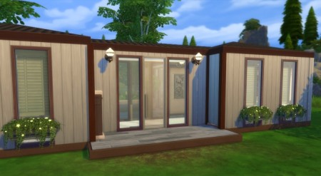 Birchweed Nook house by Alrunia at Mod The Sims