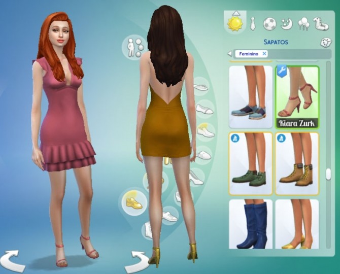 Sims 4 True Sky Shoes at My Stuff
