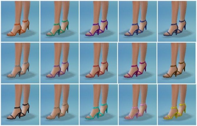 Sims 4 True Sky Shoes at My Stuff
