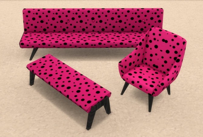 Sims 4 14 Seema Sofa, Armchair and Ottoman Recolors by sistafeed at Mod The Sims