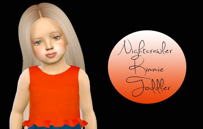 Sims 4 Nightcrawler Kimmie Toddler Version at Simiracle