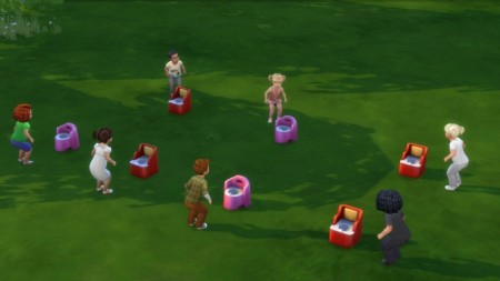 Toddler Potty Gloat Interaction by CardTaken at Mod The Sims