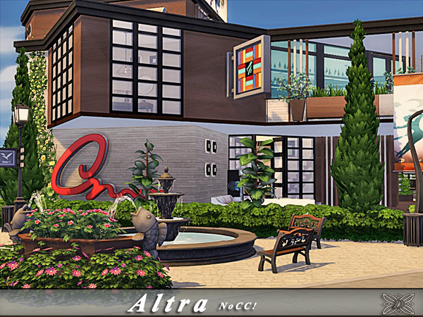 Sims 4 Altra house by Danuta720 at TSR