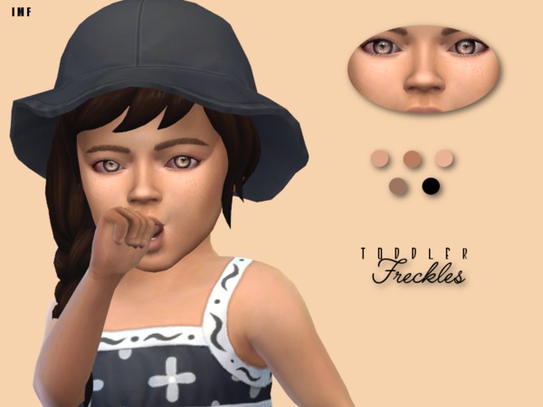 Sims 4 IMF Toddler Freckles B/G by IzzieMcFire at TSR