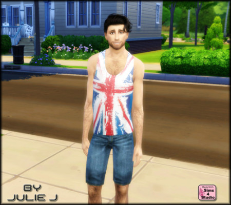 Male GTW Vest Retextured At Julietoon Julie J Sims Updates