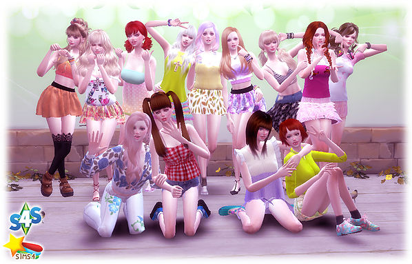 Sims 4 Combination pose 17 at A luckyday