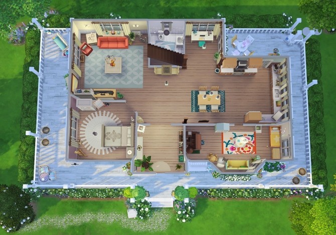Sims 4 112 Meadow Road house at Savara’s Pixels
