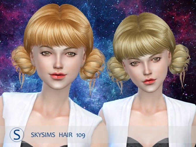 Sims 4 Hair 109 (pay) by Skysims at Butterfly Sims