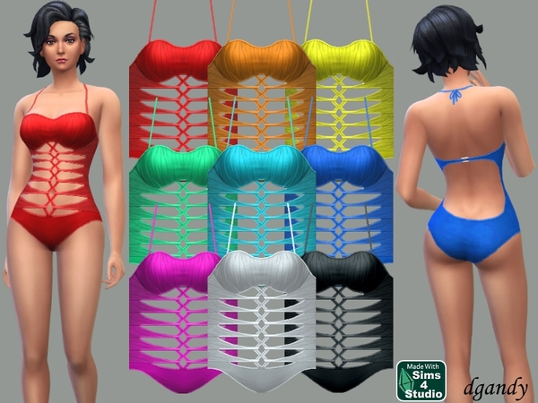 Sims 4 Swimsuit Tied by dgandy at TSR