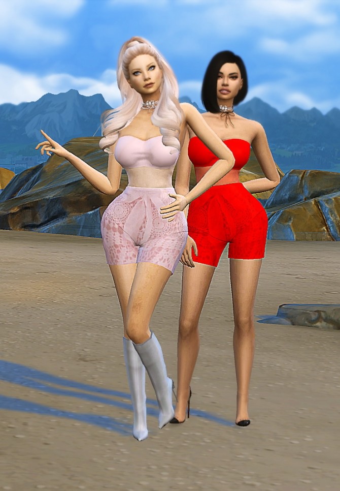 Sims 4 Transie jumpsuit at Apathie