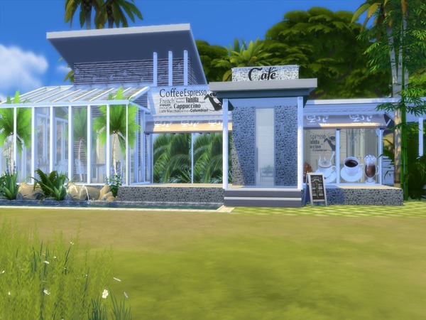 Sims 4 Tropicana Cafe by Suzz86 at TSR