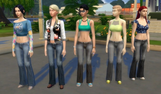 Sims 4 Jeans by sanve at Mod The Sims