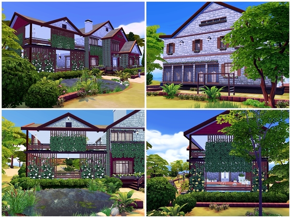 Sims 4 Brightheart house by Moniamay72 at TSR