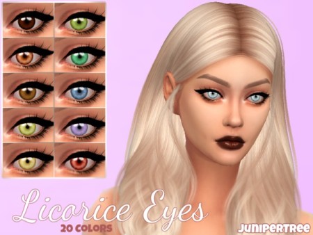 Licorice Eyes by JuniperTree at TSR
