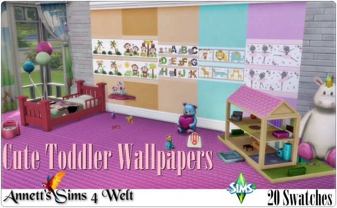 Sims 4 Cute Toddler Wallpapers at Annett’s Sims 4 Welt