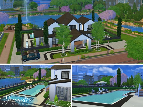 Sims 4 Jeanette home by jazminaldana at TSR