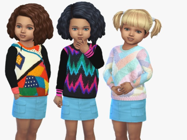 Sims 4 October Sweaters by mysteryladysim at TSR