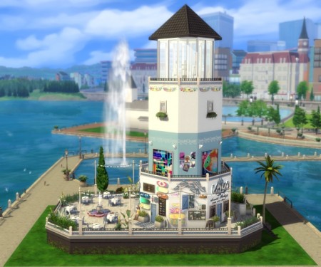 Taverna Akrotiri by Alrunia at Mod The Sims