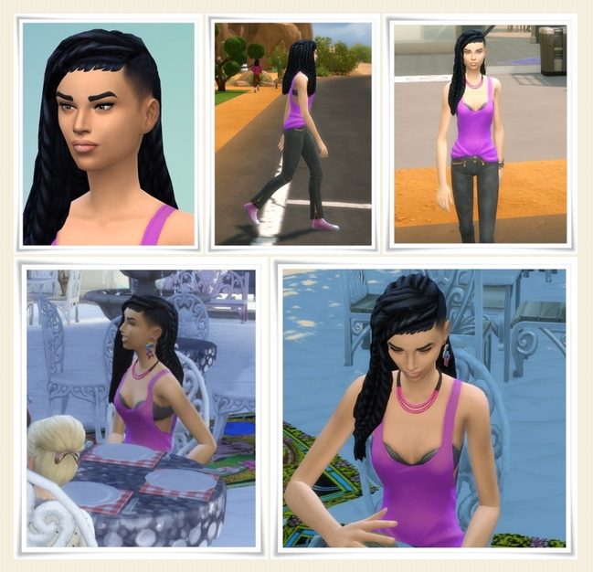 Sims 4 Shaved Side Dreads at Birksches Sims Blog