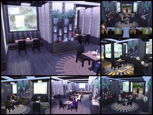 Sims 4 men u Restaurant by sparky at TSR