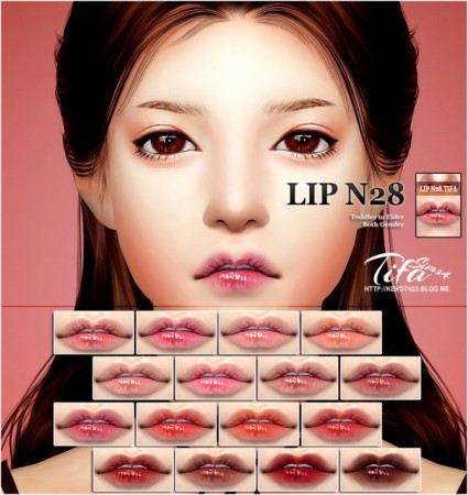 Lips N28 MF at Tifa Sims