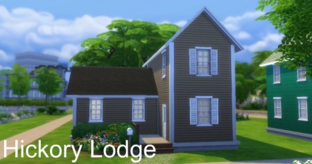 Starter Home Hickory Lodge by Innamode at Mod The Sims