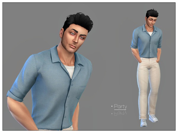 Sims 4 Seth Ellison by Torque at TSR