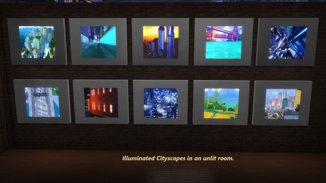 Sims 4 Illuminated Pictures Cityscapes and Waterways by Snowhaze at Mod The Sims