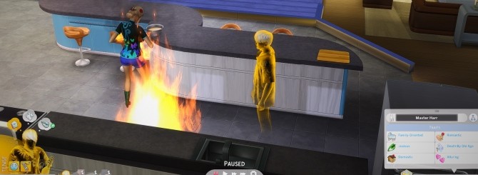 Sims 4 Any Ghost Can Set a Fire by Manderz0630 at Mod The Sims