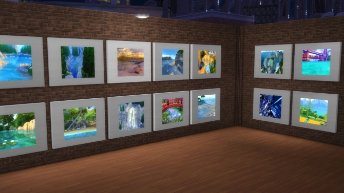 Sims 4 Illuminated Pictures Cityscapes and Waterways by Snowhaze at Mod The Sims