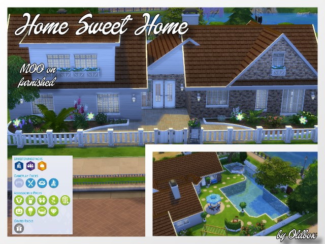 Sims 4 Home Sweet Home by Oldbox at All 4 Sims
