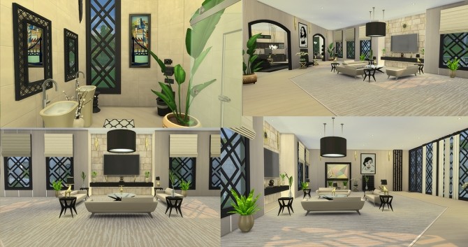 Sims 4 Lanlyn house by MrDemeulemeester at Mod The Sims