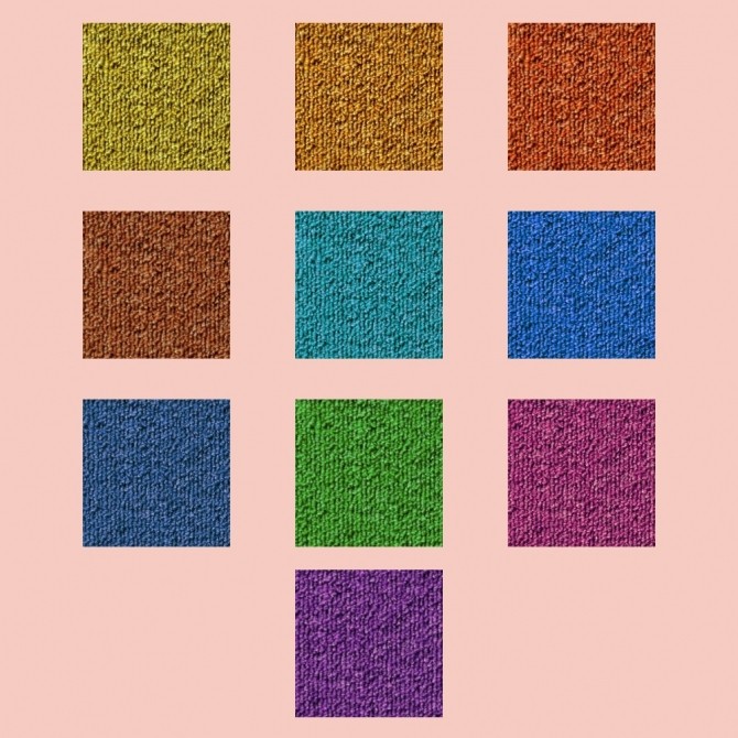 Sims 4 Subtle Yet Vibrant Carpet Collection by sistafeed at TSR