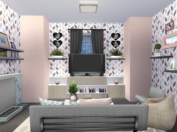 Sims 4 Magnolia House by lenabubbles82 at TSR