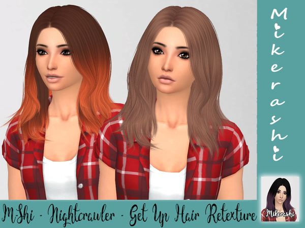 Sims 4 M Shi Nightcrawler Get Up Hair Retexture by mikerashi at TSR