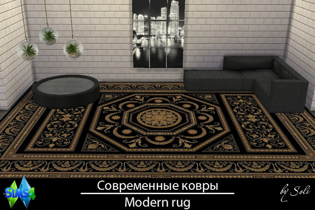 Sims 4 Modern rugs at Soli Sims 4