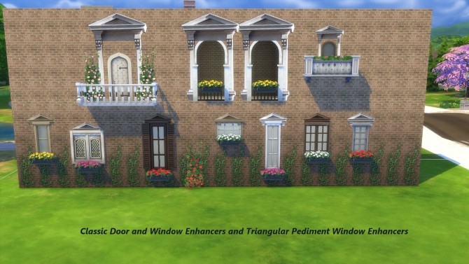 Sims 4 Window Enhancers by Snowhaze at Mod The Sims