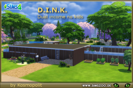 DINK house by Kosmopolit at Blacky’s Sims Zoo