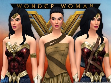 Wonder Woman Set by AmiSwift at TSR