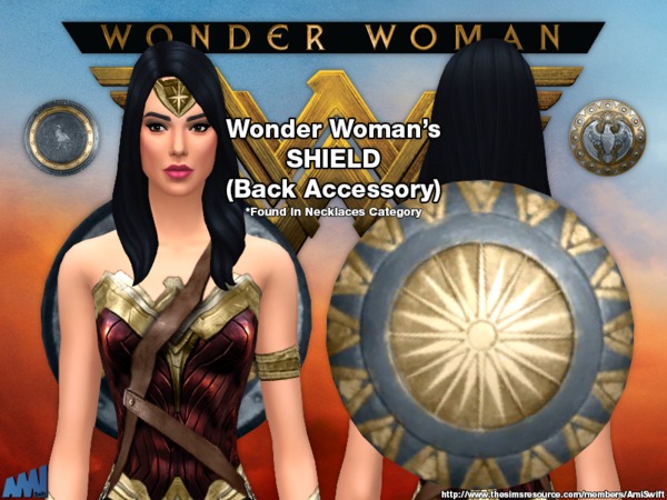 Sims 4 Wonder Woman Set by AmiSwift at TSR