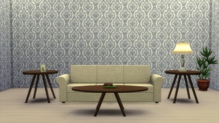 Damask Wallpaper by bee-honey at SimsWorkshop