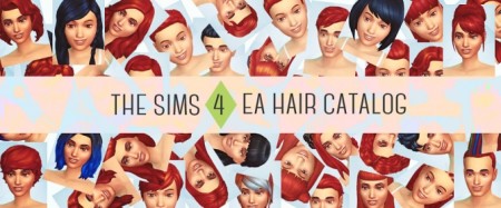 EA Hair Catalog at Tamo